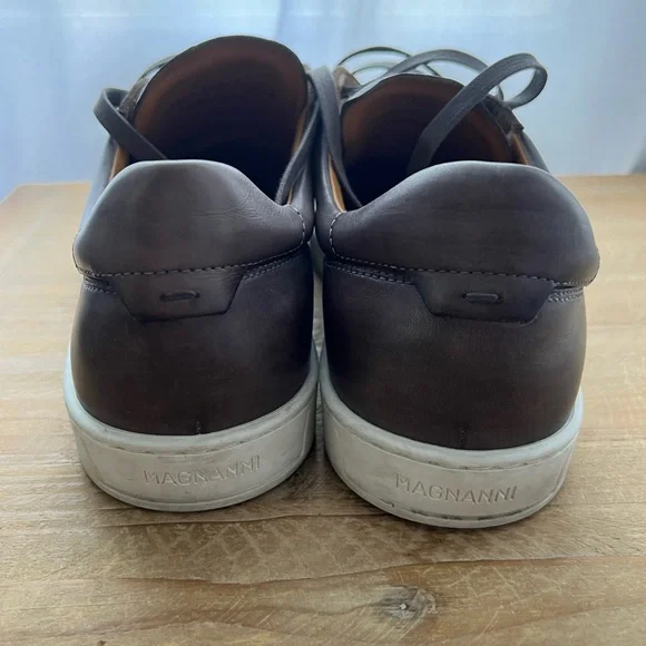 Magnanni Costa Lo (Grey 1) Men's Lace up casual Shoes size 8 - Picture 4 of 9